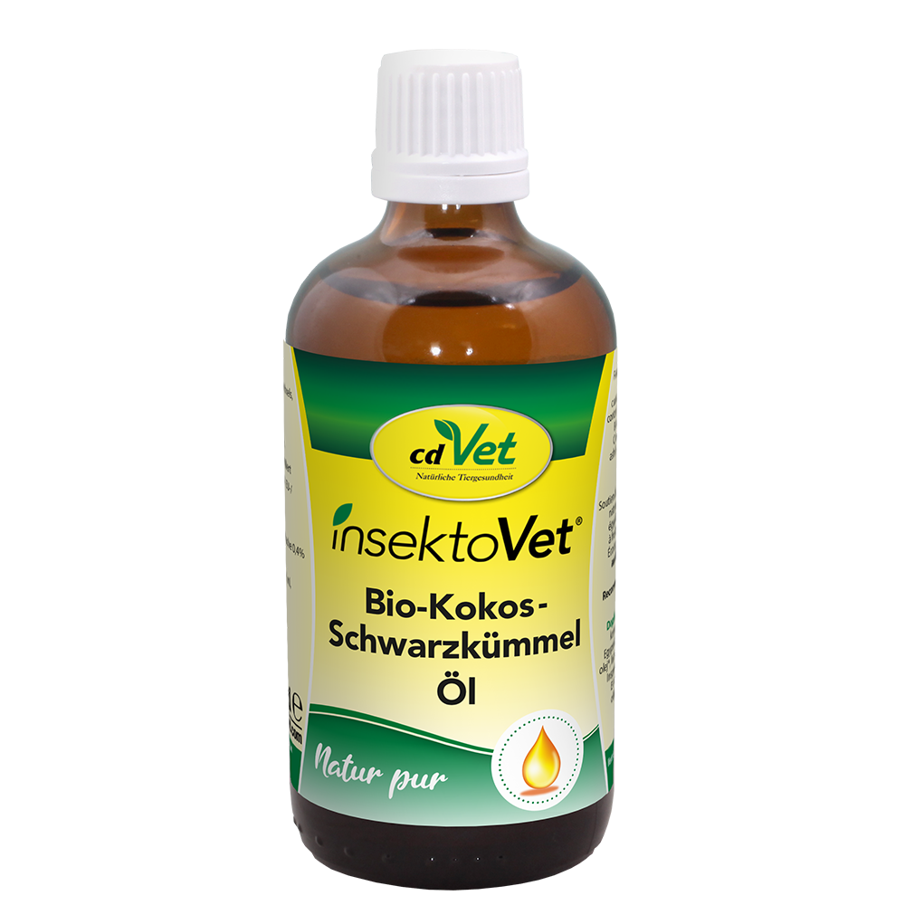 insektoVet Bio-Kokos-Schwarzkümmel-Öl 100 ml