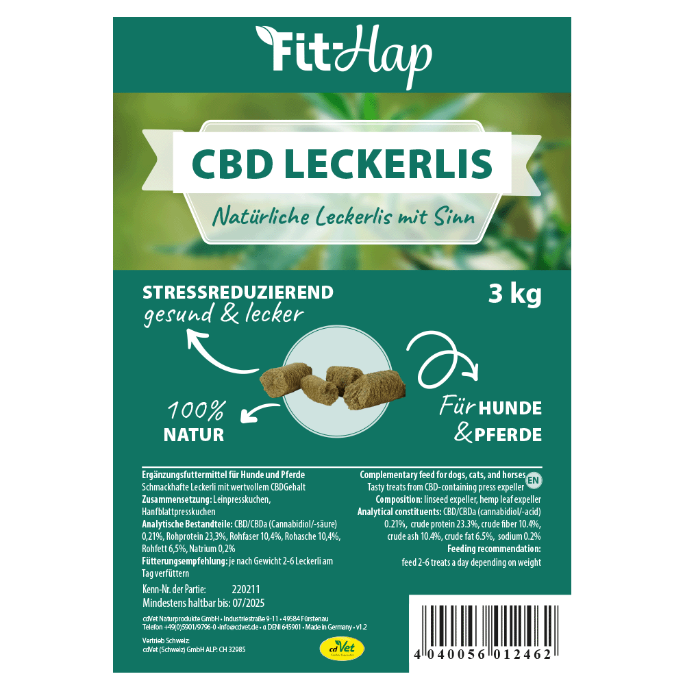 Fit-Hap CBD Leckerlis 3 kg