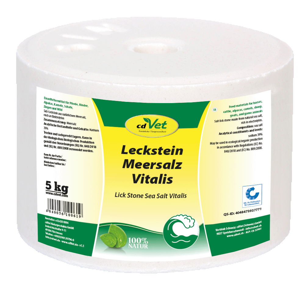 Leckstein Meersalz Vitalis 5 kg