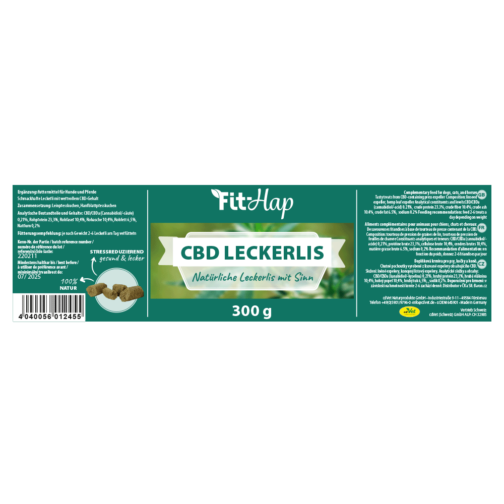 Fit-Hap CBD Leckerlis 300 g