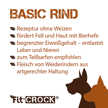 Fit-Crock Basic Rind Maxi 10 kg