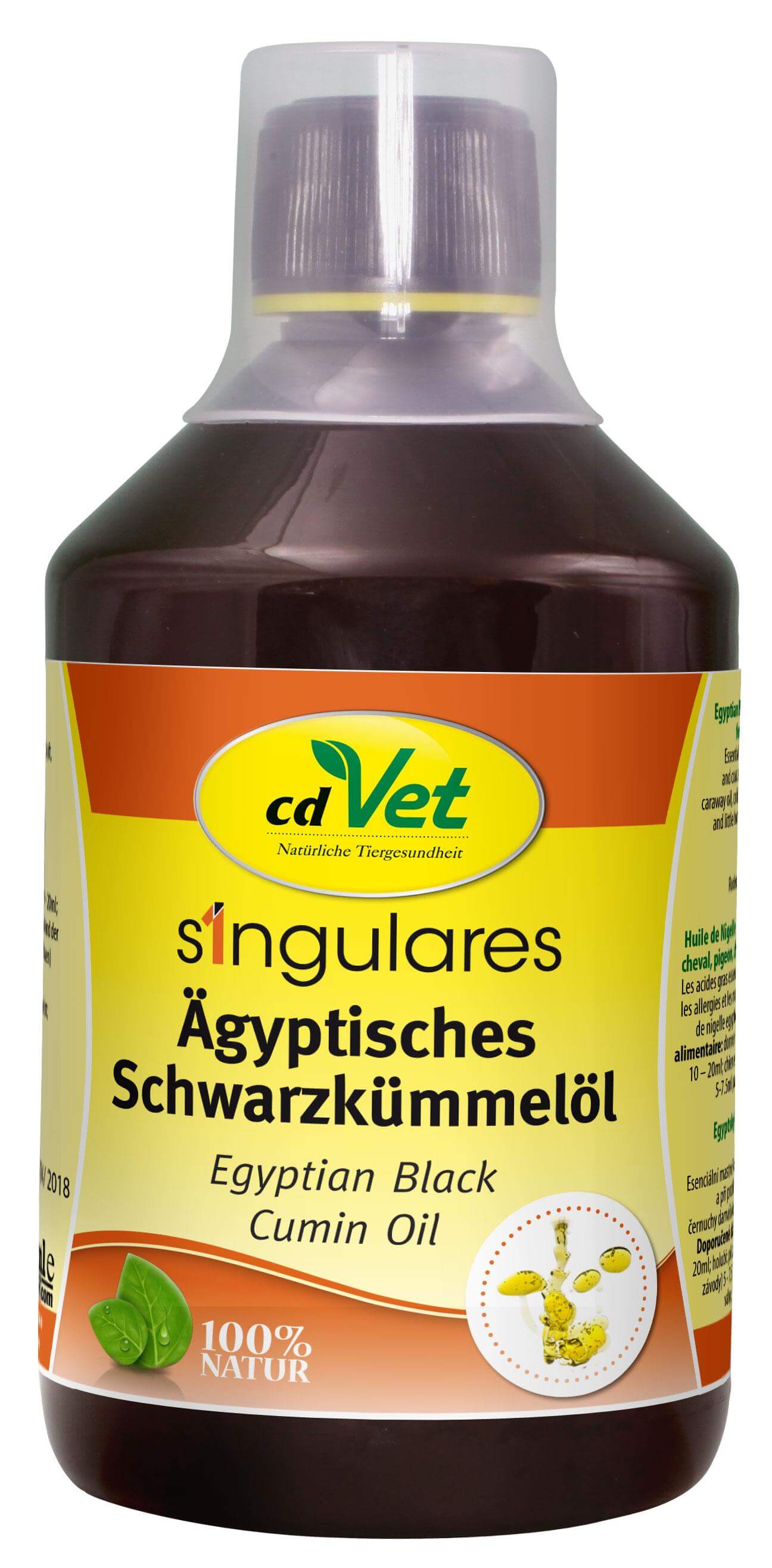 Singulares Ägyptisches Schwarzkümmelöl 500 ml