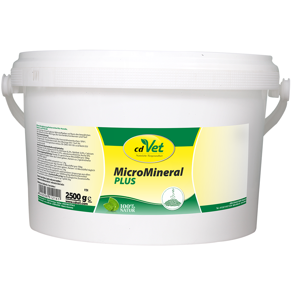 MicroMineral plus Hund & Katze 2,5 kg