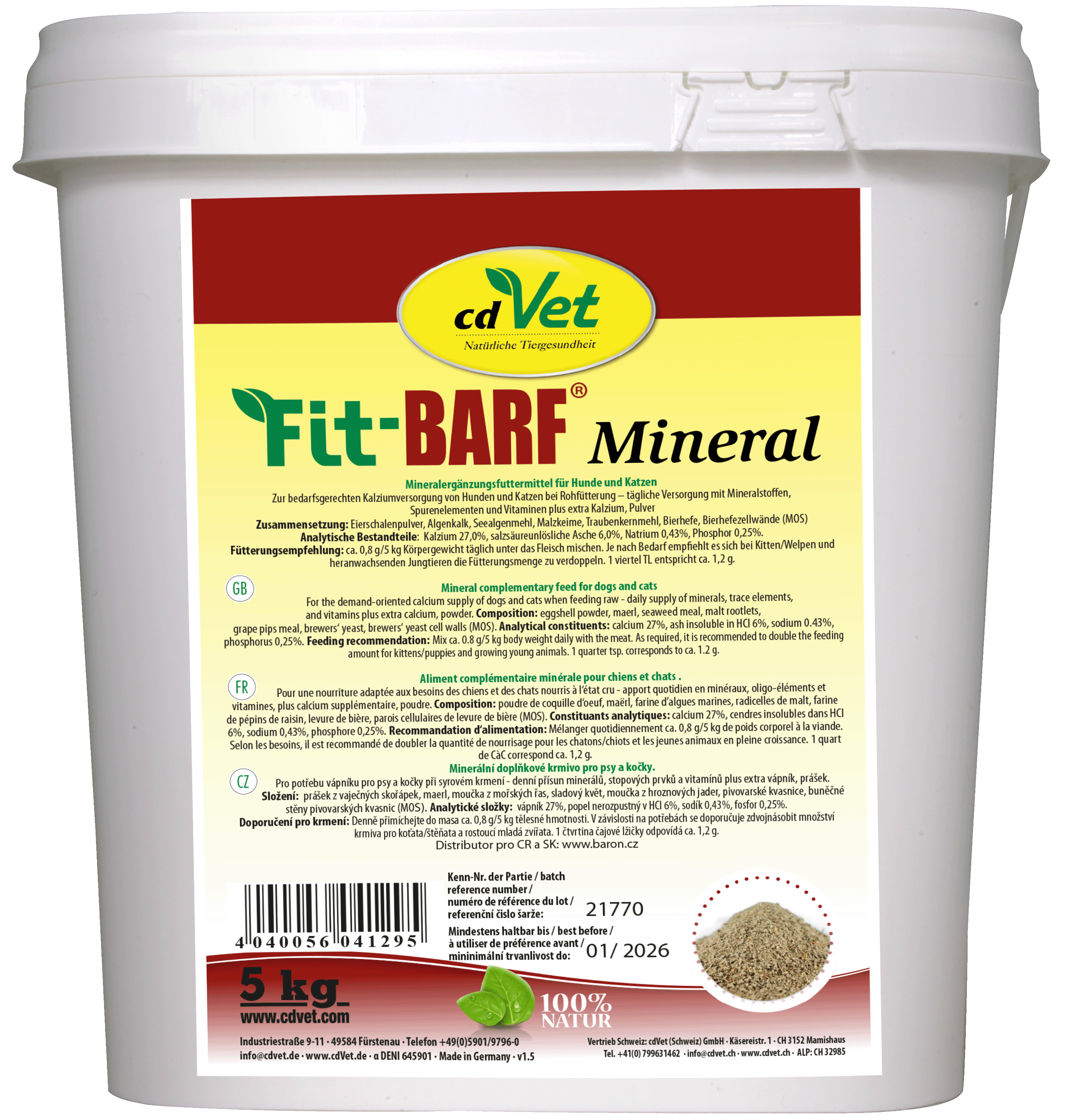 Fit-BARF Mineral 5 kg