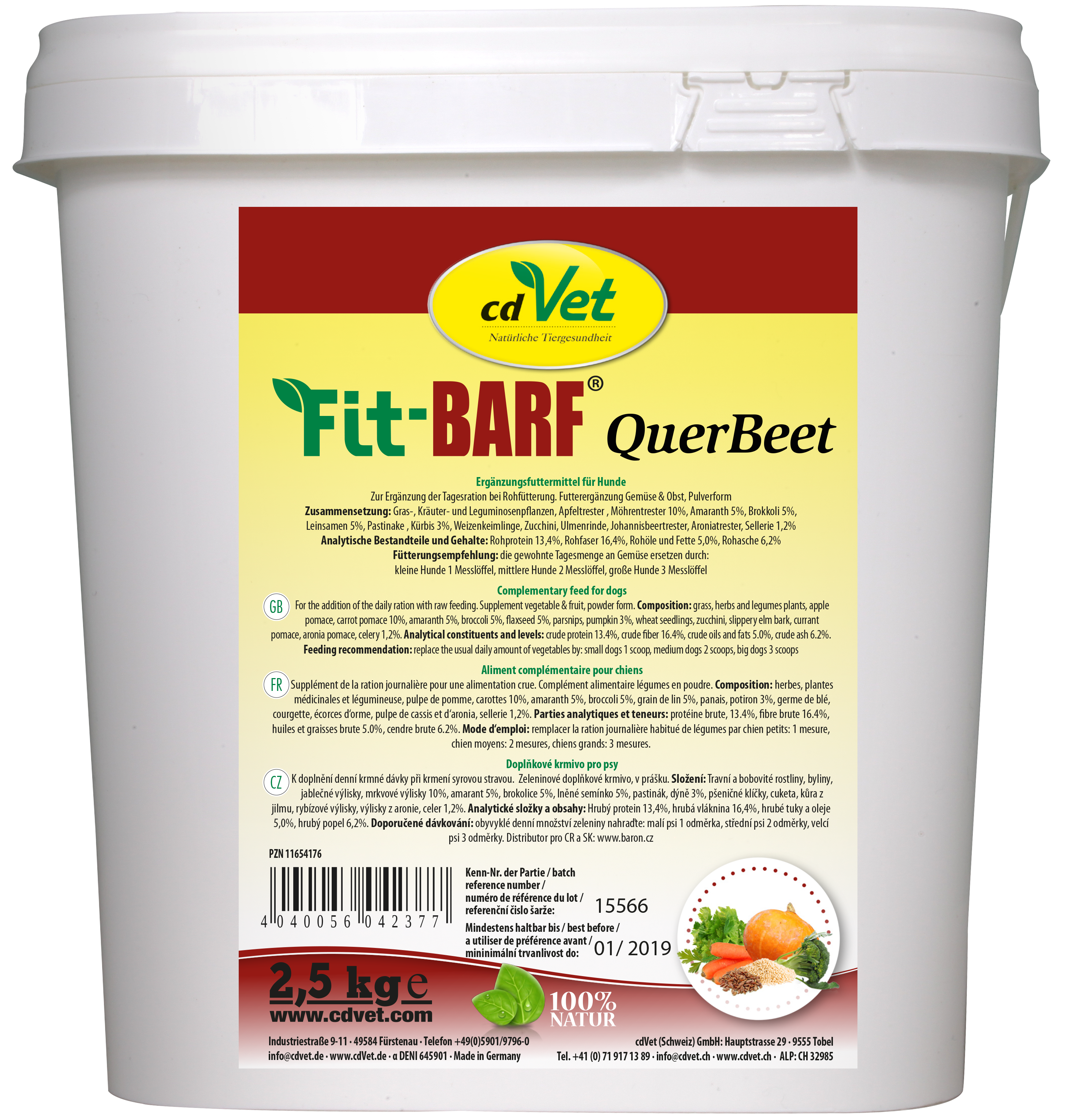 Fit-BARF QuerBeet 2,5 kg