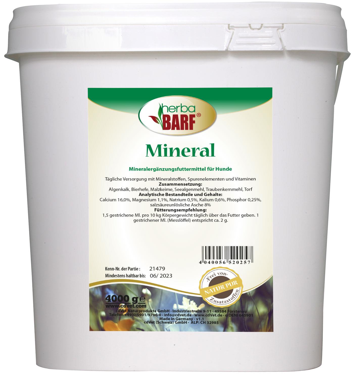 herbaBARF Mineral 4 kg