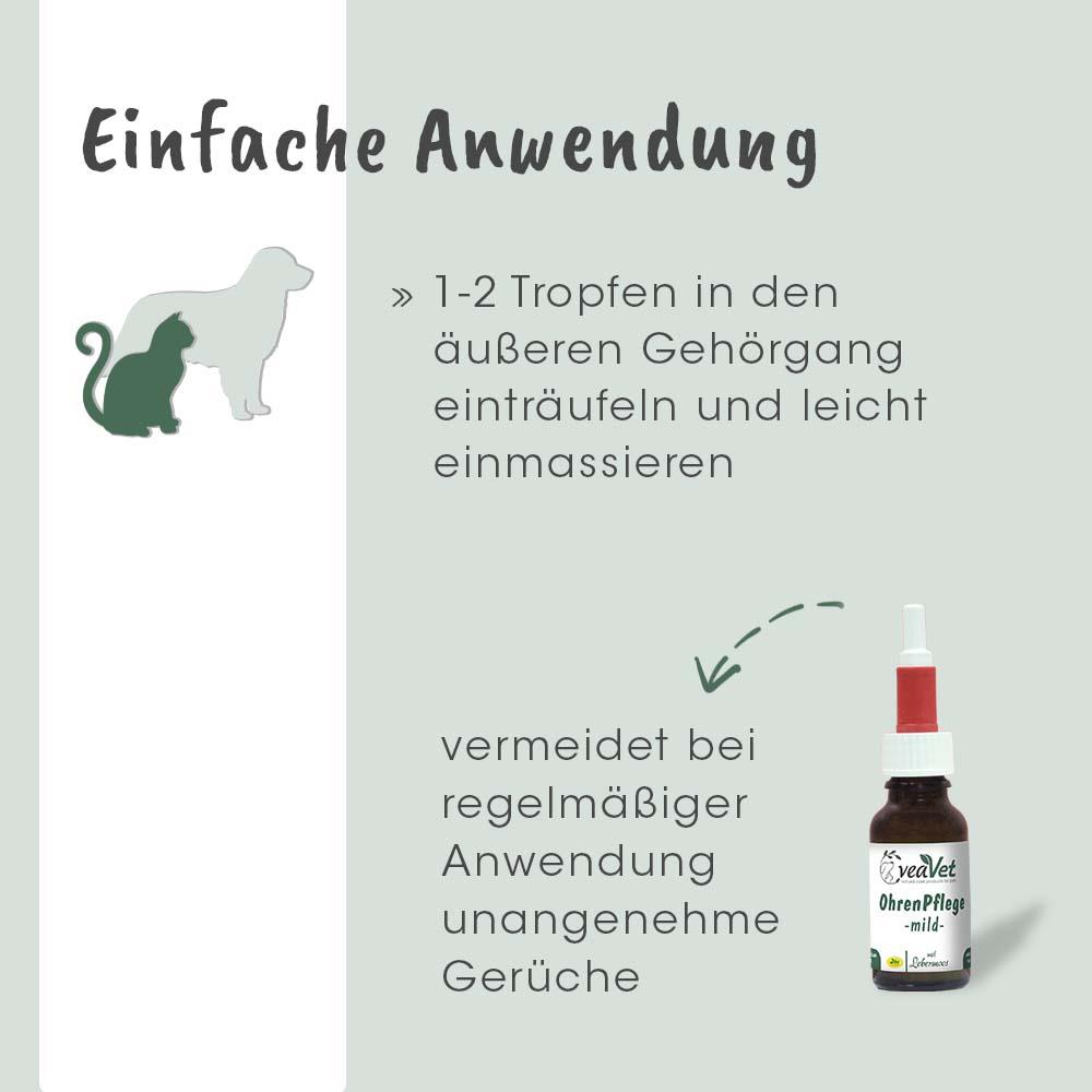 VeaVet Ohrenpflege mild 50 ml