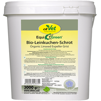 EquiGreen Bio-Leinkuchen-Schrot 3 kg