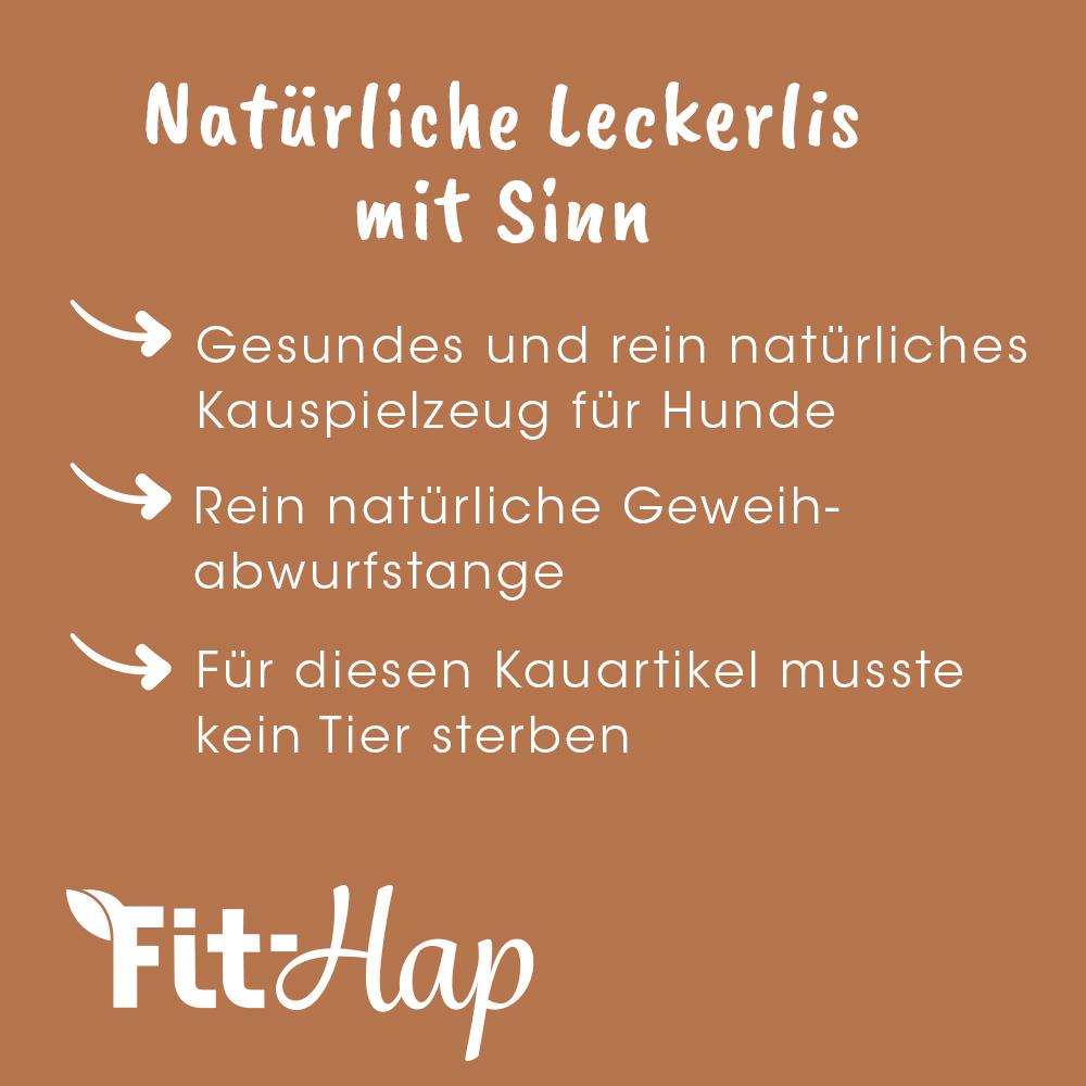Fit-Hap Geweihmineral-Snack halb XL (160-250 g)