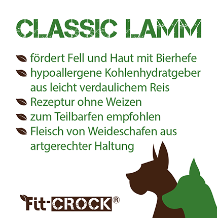 Fit-Crock Classic Lamm Maxi 3 kg