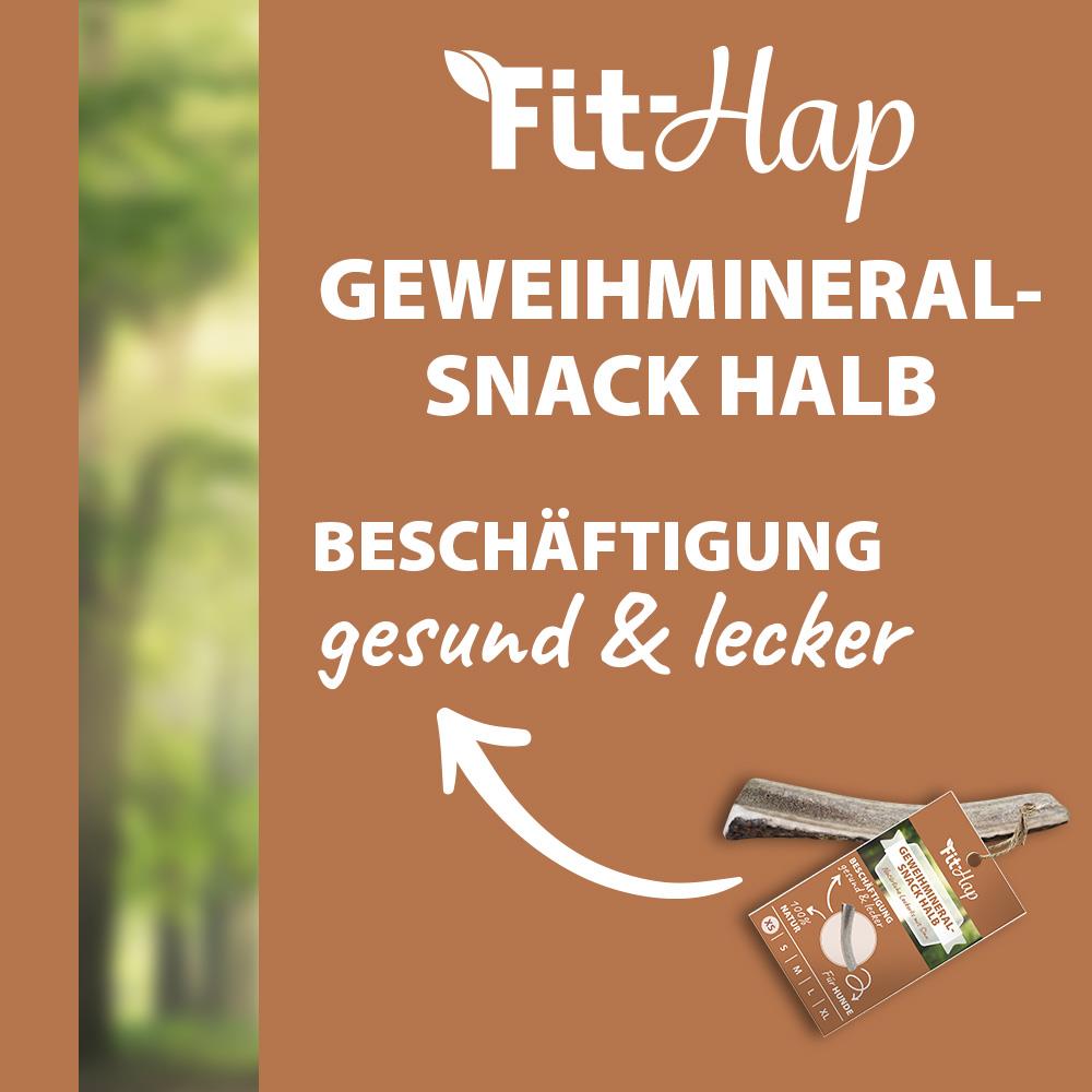 Fit-Hap Geweihmineral-Snack halb L (120-160 g)