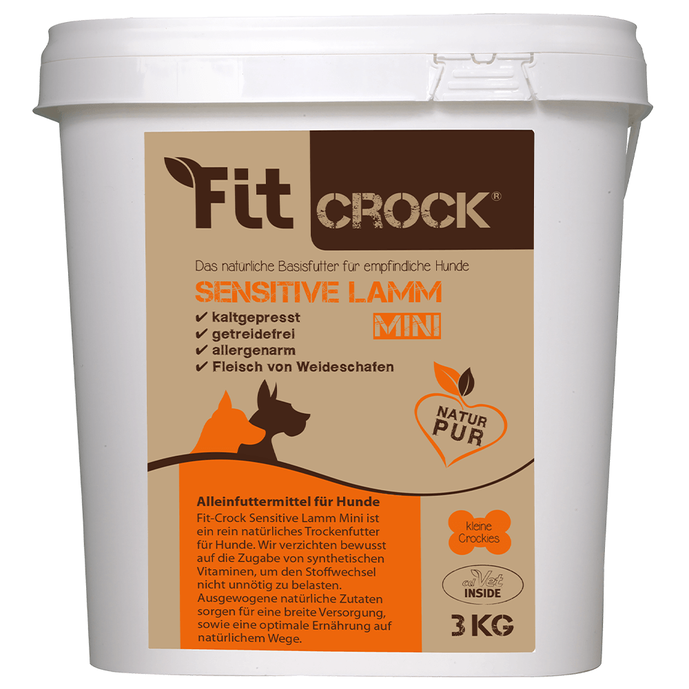 Fit-Crock Sensitive Lamm Mini 3 kg